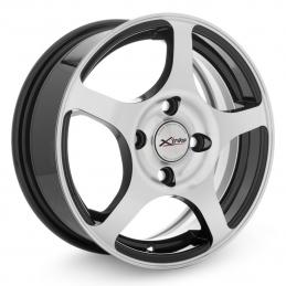 X`trike X-103 5.5x14 PCD4x108 ET20 Dia65.1 BK/FP Полировка